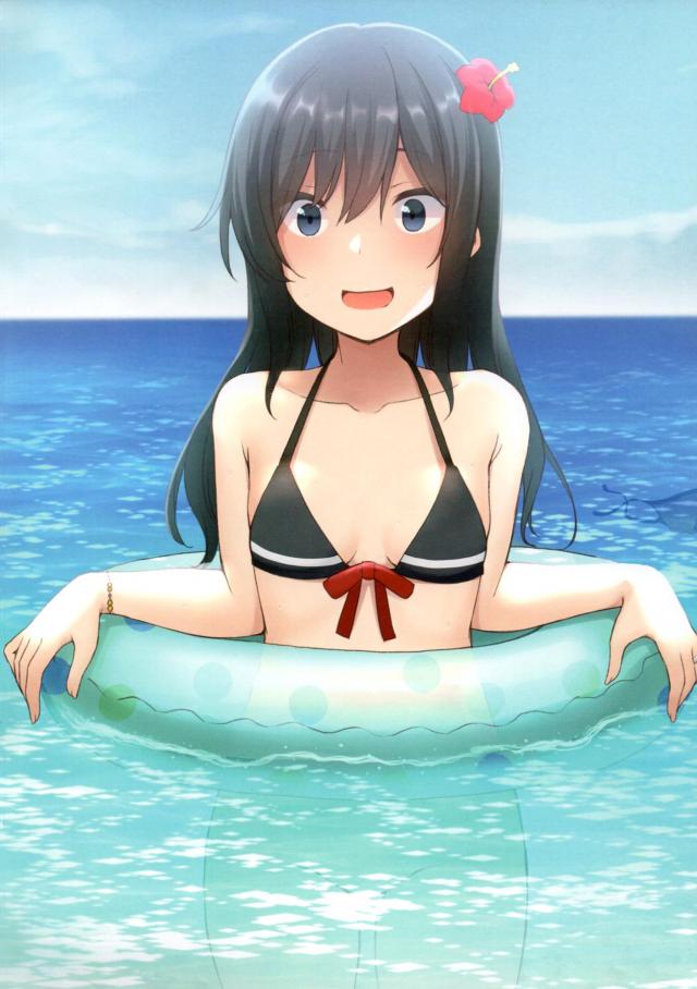 暑い夏、朝潮と一緒。 <> 008