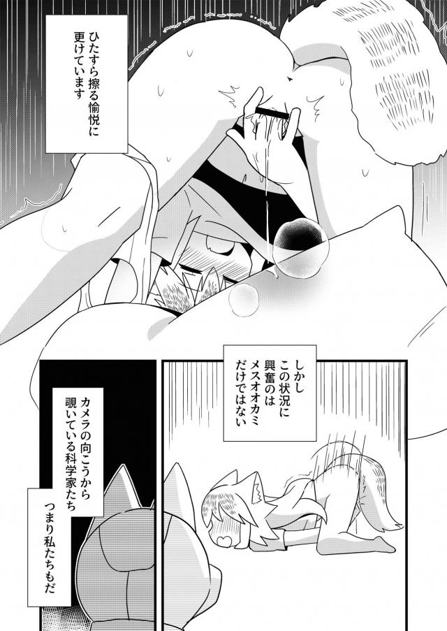 スパイロボットとメスオオカミの交尾 <> 009