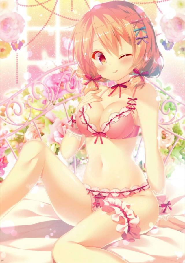ごちうさヒロイン達の健全な下着姿 <> 004