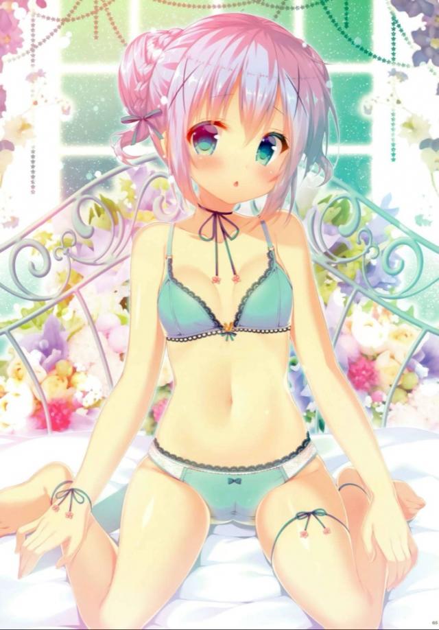 ごちうさヒロイン達の健全な下着姿 <> 005