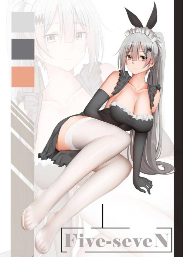 ちょっとえっちなメイド服着た戦術人形たち <> 006