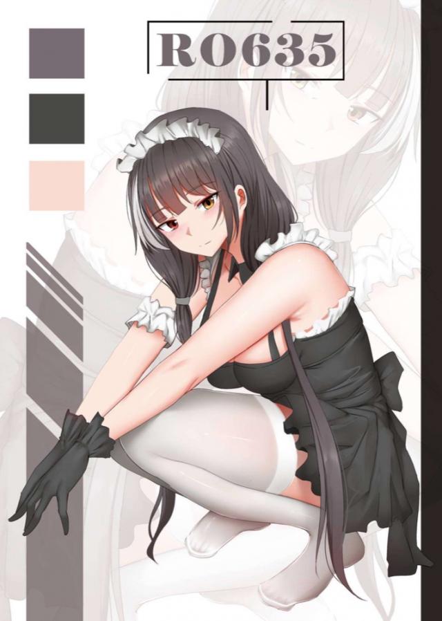 ちょっとえっちなメイド服着た戦術人形たち <> 009