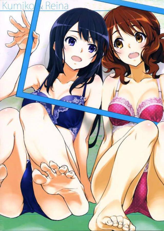 吹奏楽部女子高生の下着姿が拝めるフルカラーイラスト集 <> 004