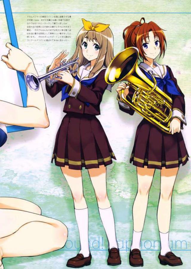 吹奏楽部女子高生の下着姿が拝めるフルカラーイラスト集 <> 007