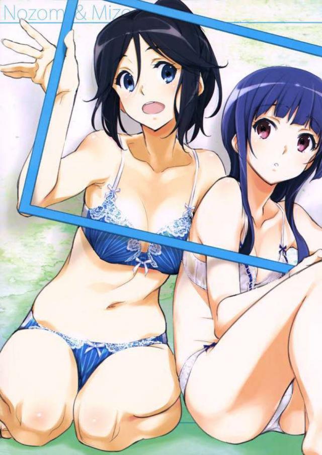 吹奏楽部女子高生の下着姿が拝めるフルカラーイラスト集 <> 010
