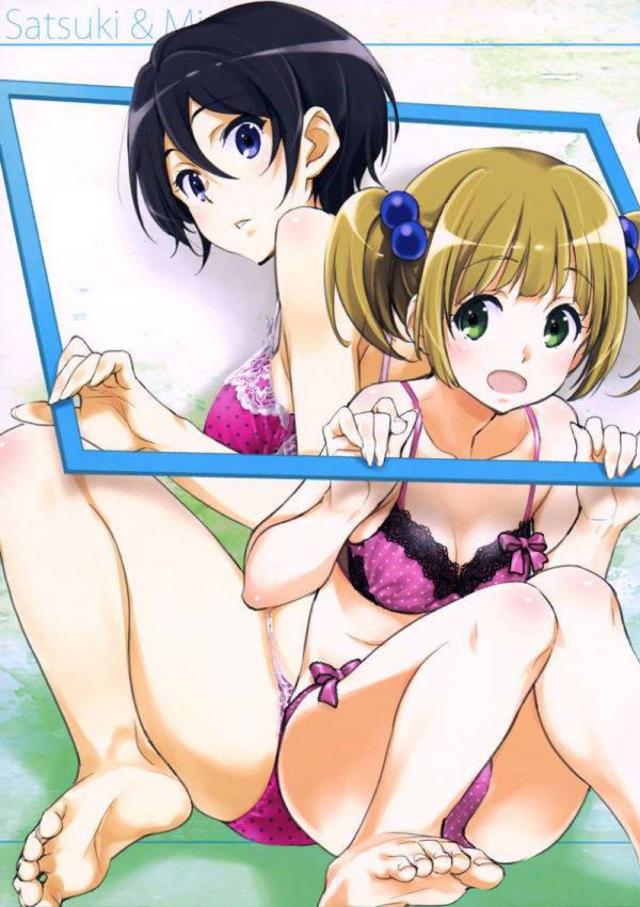 吹奏楽部女子高生の下着姿が拝めるフルカラーイラスト集 <> 012