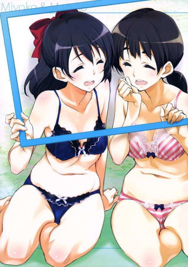 吹奏楽部女子高生の下着姿が拝めるフルカラーイラスト集 <> 018