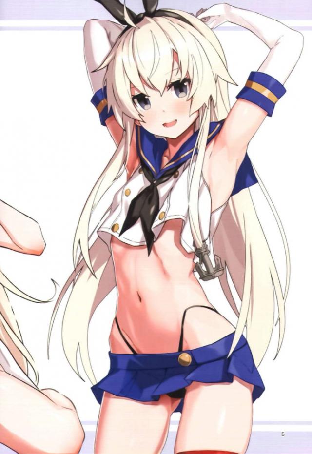 [非エロ]天津風・島風・ジョンストン[フルカラーイラスト集] <> 006