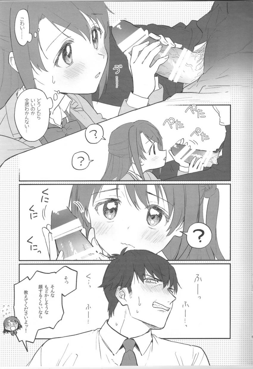 島村卯月のフェラ練習 <> 005