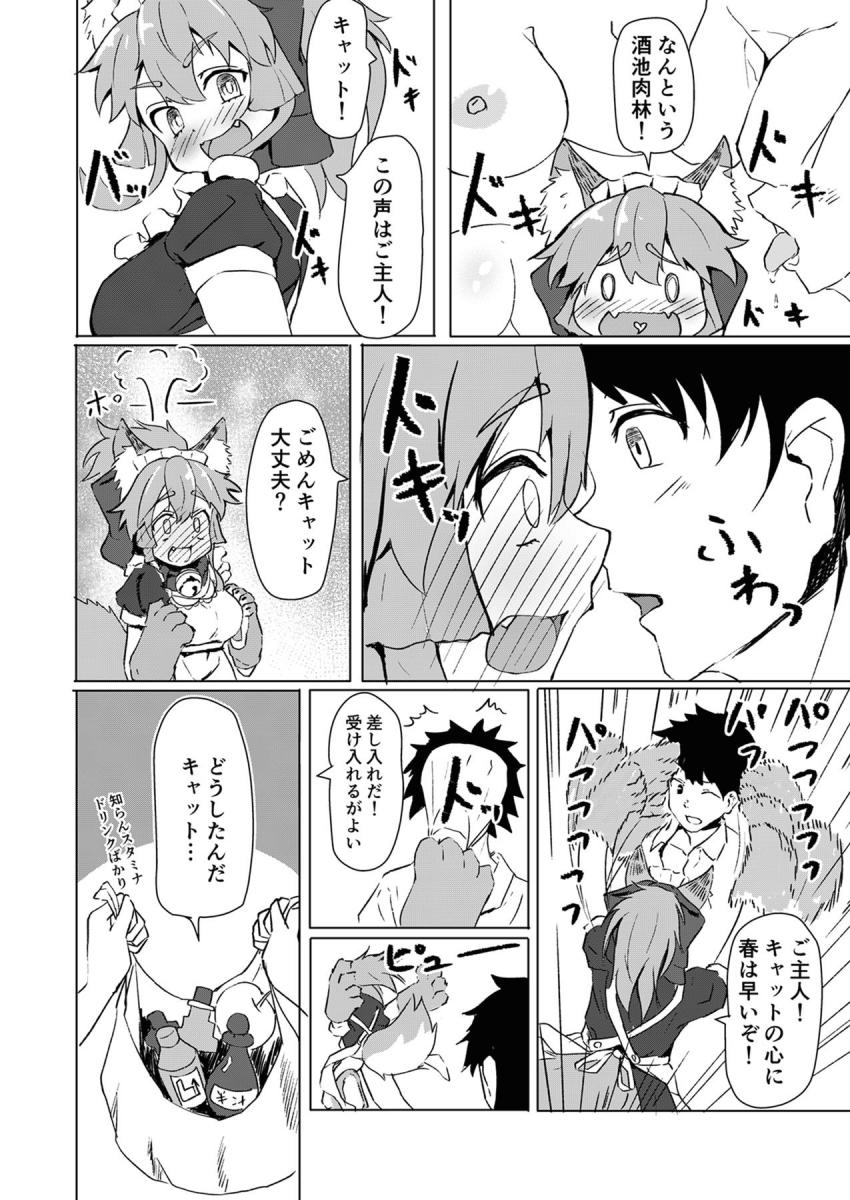 ご主人は大切なものを盗んでいった！アタシの自制心をな！発情したタマモキャットがめちゃくちゃに犯してくる！ <> 004