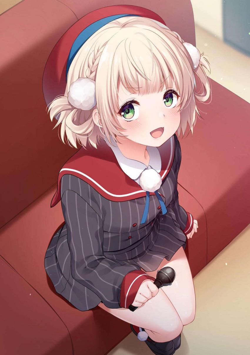 男子たちにカラオケに誘われたしぐれういちゃん。マイク握ってたらおちんぽ握らされて人生初フェラ体験！ちんこしゃぶりながらオナニーしちゃう！ <> 1