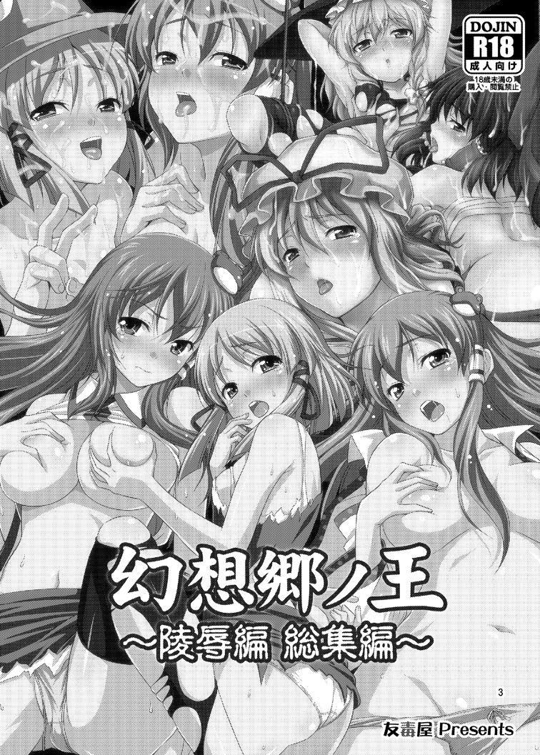 香霖堂事変により幻想郷を支配した森近霖之助が「霊夢・紫・魔理沙・早苗・諏訪子」を犯す！最初は強気な女たちも媚薬漬けにされ堕とされる！ <> 002