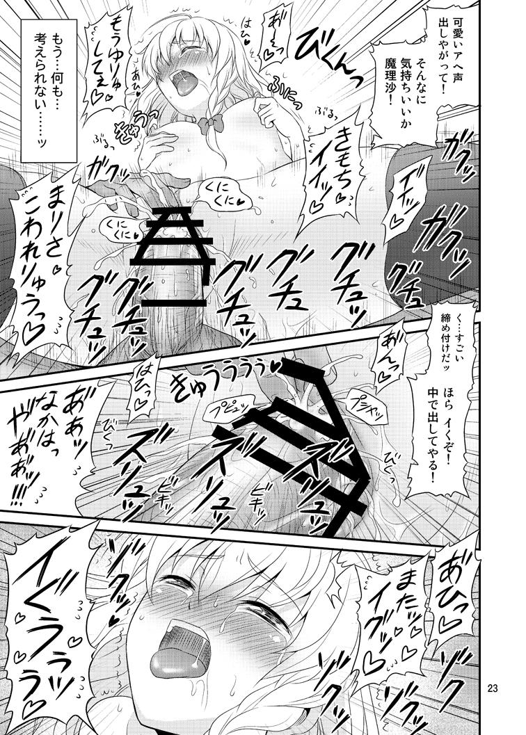 香霖堂事変により幻想郷を支配した森近霖之助が「霊夢・紫・魔理沙・早苗・諏訪子」を犯す！最初は強気な女たちも媚薬漬けにされ堕とされる！ <> 022