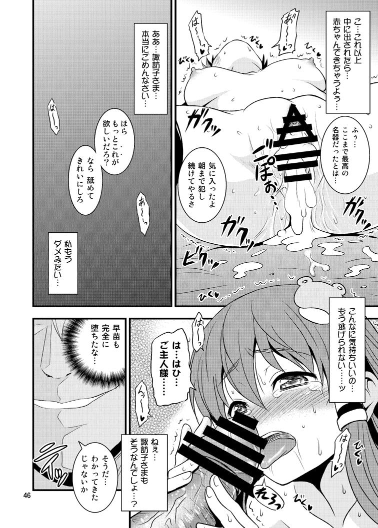 香霖堂事変により幻想郷を支配した森近霖之助が「霊夢・紫・魔理沙・早苗・諏訪子」を犯す！最初は強気な女たちも媚薬漬けにされ堕とされる！ <> 045