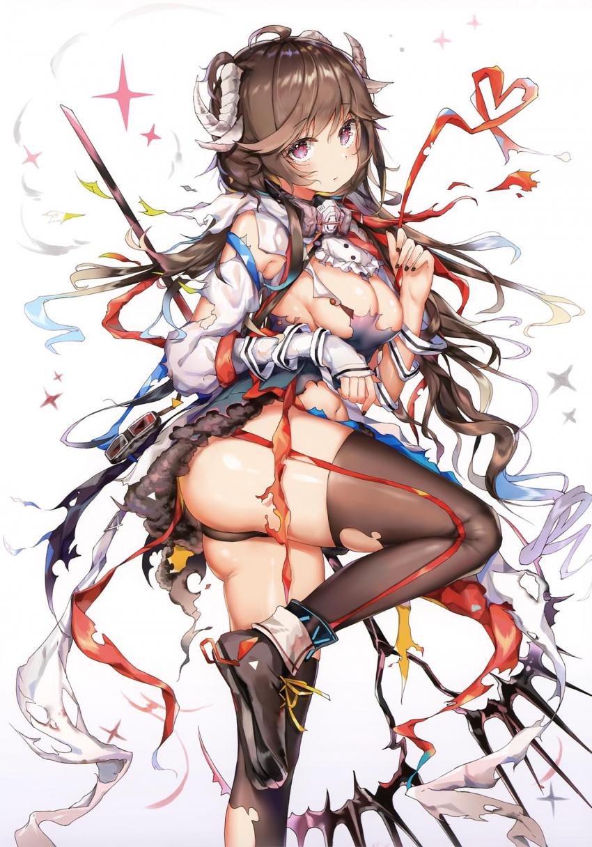 【アズレン・アークナイツ】可愛すぎる美少女たちのドスケベボディを堪能できる美麗フルカラーイラスト集 <> 014