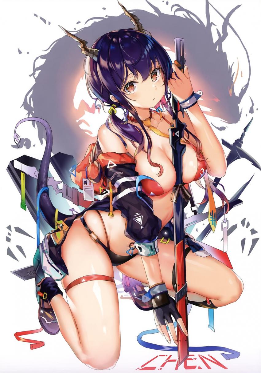 【アズレン・アークナイツ】可愛すぎる美少女たちのドスケベボディを堪能できる美麗フルカラーイラスト集 <> 016