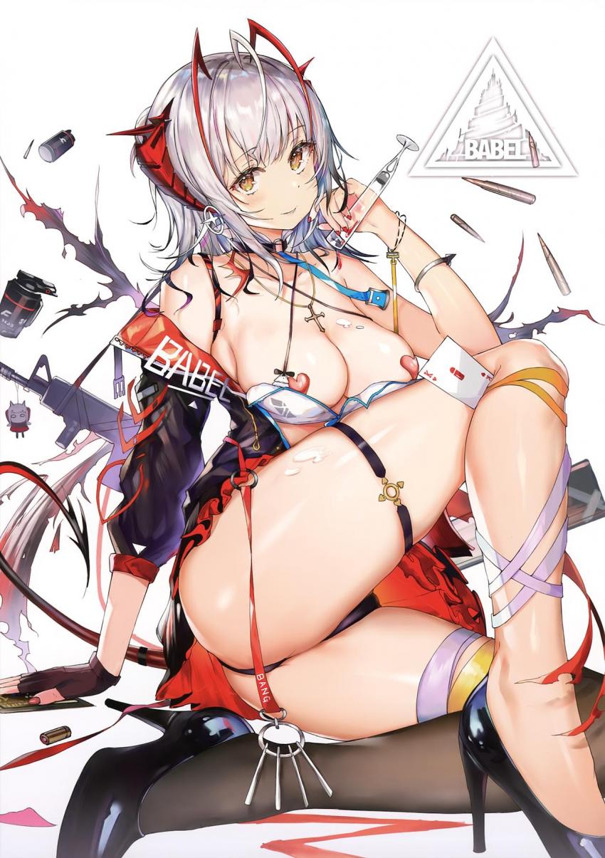 【アズレン・アークナイツ】可愛すぎる美少女たちのドスケベボディを堪能できる美麗フルカラーイラスト集 <> 017