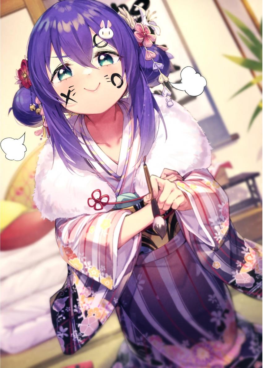 かわいい望月杏奈ちゃんの美麗フルカラーイラスト集☆パンチラメイド服やビキニエプロン、下着や浴衣姿など杏奈ちゃんのかわいいがぎゅっと詰まった一冊！ <> 013