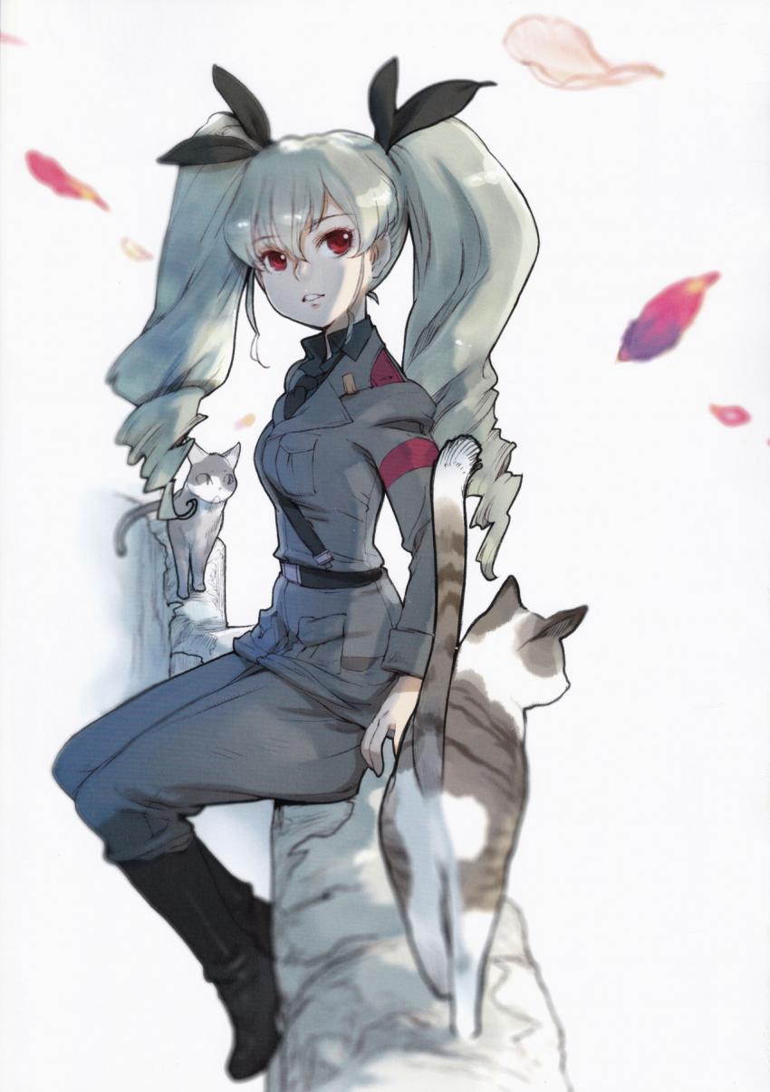 美麗フルカラーイラスト集(艦これ五月雨、ガルパン秋山優花里、アンチョビ、ダージリン) <> 024
