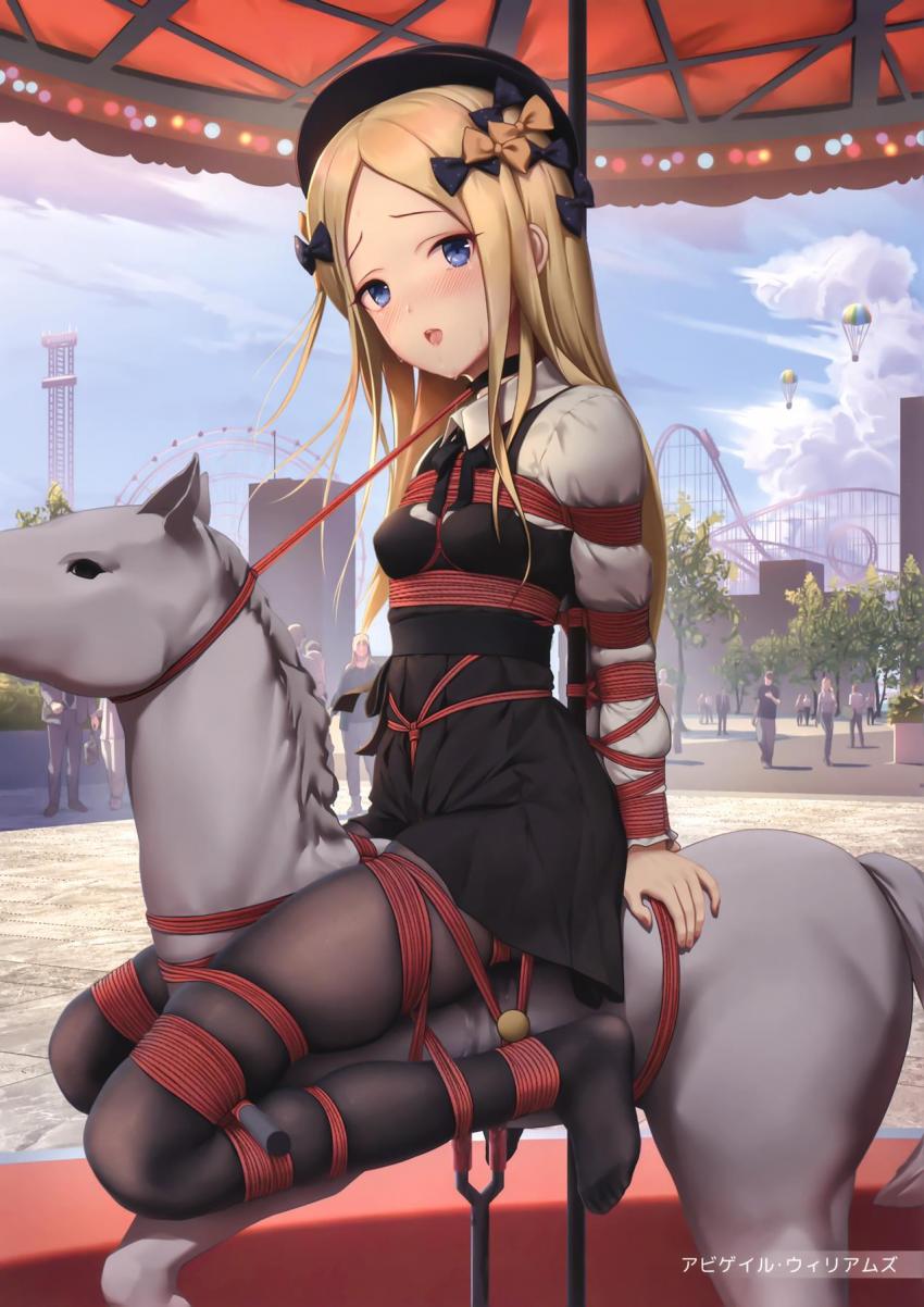 FGO緊縛フルカラーイラスト集(清少納言・葛飾北斎・ネモ・アビー・イシュタル・楊貴妃・芥ヒナコ・アストルフォ・マーリン・沖田総司,エレシュキガル) <> 005