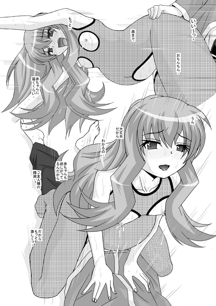 段ボールに入った野良ルイズを拾い自宅に連れ帰った男。まずは汚れた体を洗うため風呂に入れてやり彼女のお世話生活が始まる。(お仕置き・アナル・中出し・コスプレ・露出散歩・妊婦) <> 031
