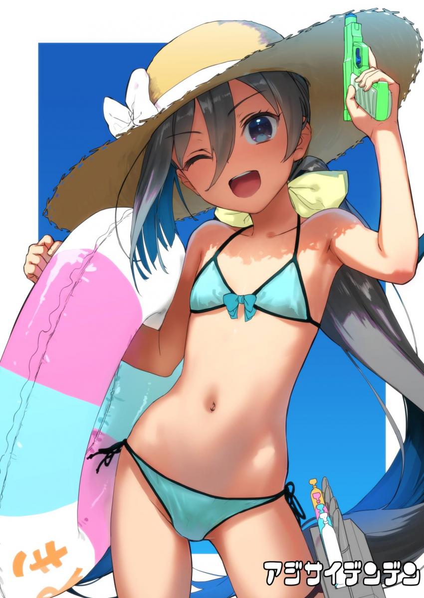 【塗り直し版】天使(清霜)のいるビーチで夏休み <> 022