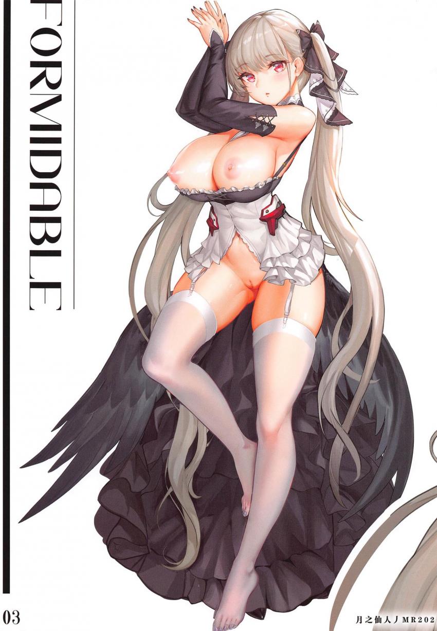 ザーメンぶっかけられたウェディングドレス姿のイラストリアスや肉便器になったチャパエフなど美ボディKAN-SEN少女たちの美麗フルカラーイラスト集 <> 004