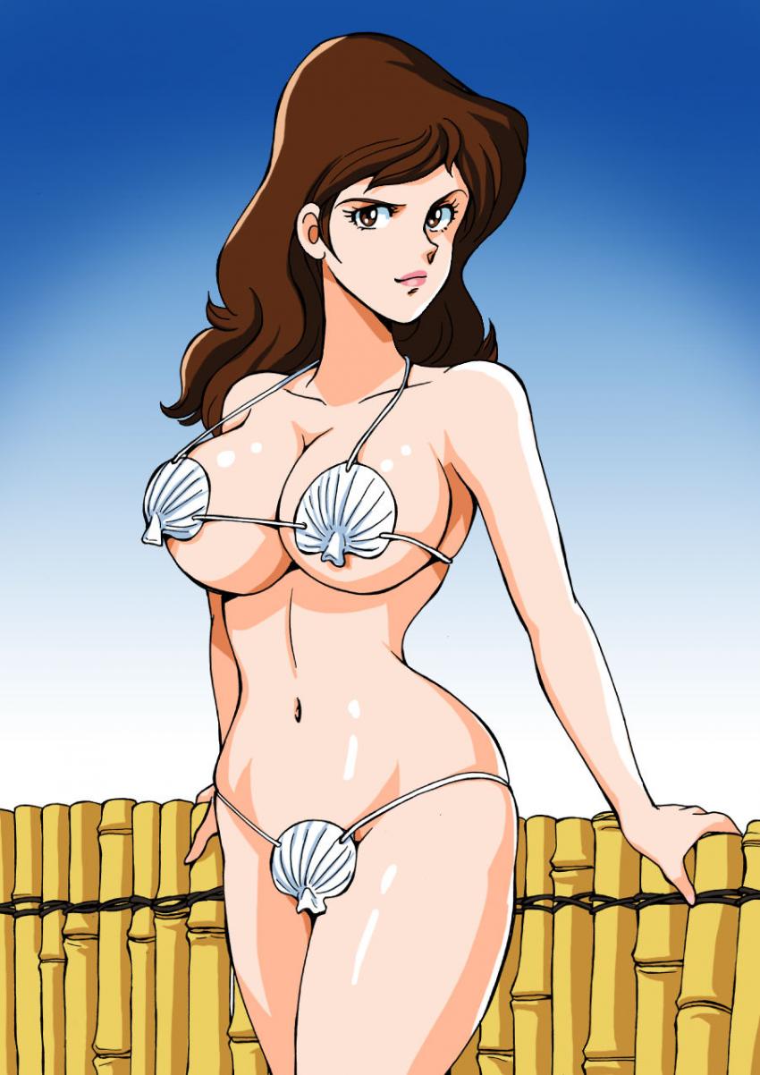 峰不二子のエロ水着フルカラーイラスト集第四弾！ <> 013