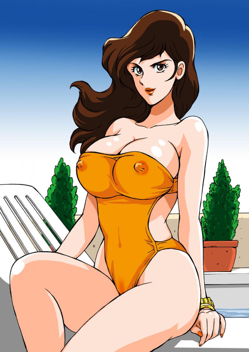 峰不二子のエロ水着フルカラーイラスト集第四弾！ <> 019