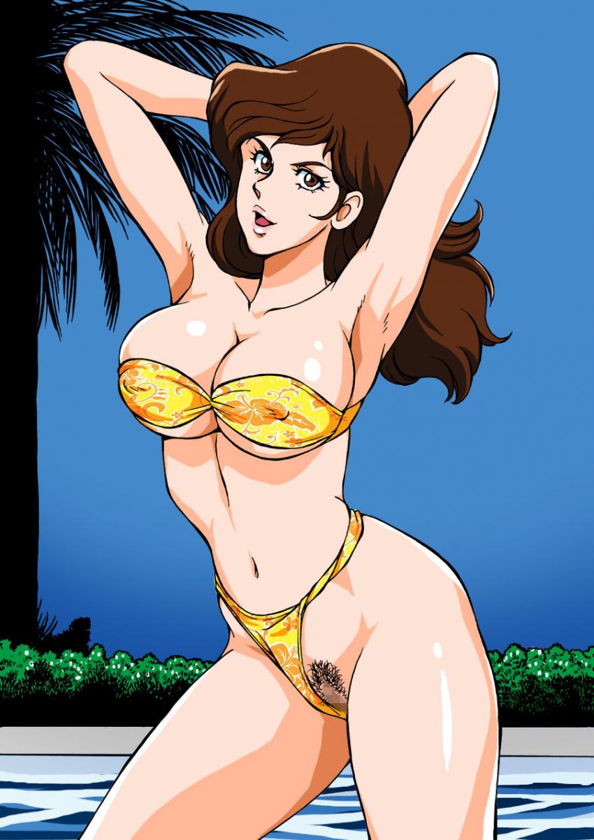峰不二子のエロ水着フルカラーイラスト集第四弾！ <> 025
