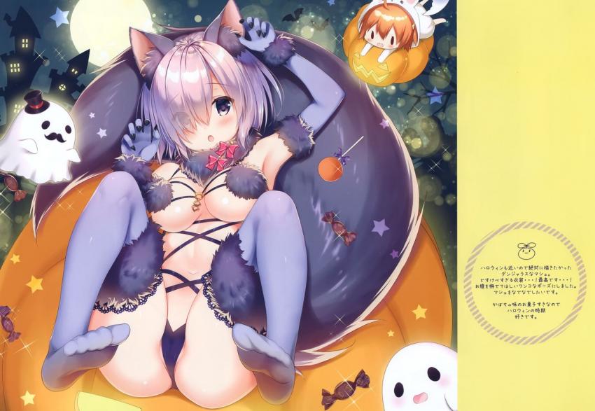 FGO短編フルカラーイラスト集(マシュ・アストルフォ・ぐだ子・Wオルタ・イリヤ・クロエ・美遊) <> 004