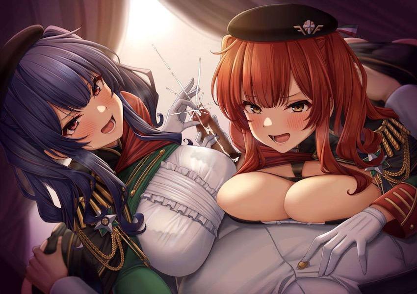 アズレンポーラのスケベすぎるムチムチボディでズリコキされてザーメン搾り取られるッ！ <> 025