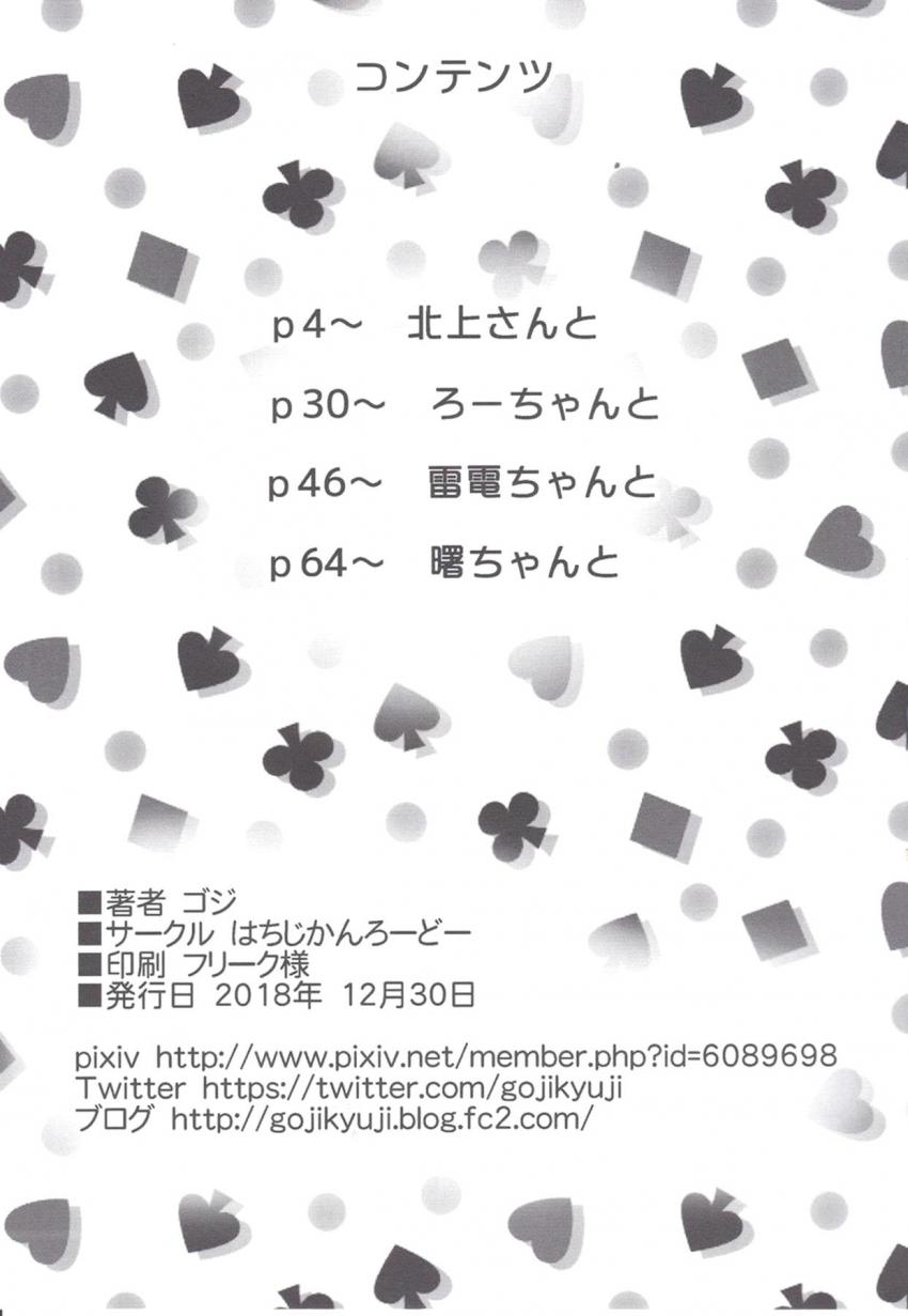 艦これ総集本(北上・ろーちゃん・雷電・曙) <> 002