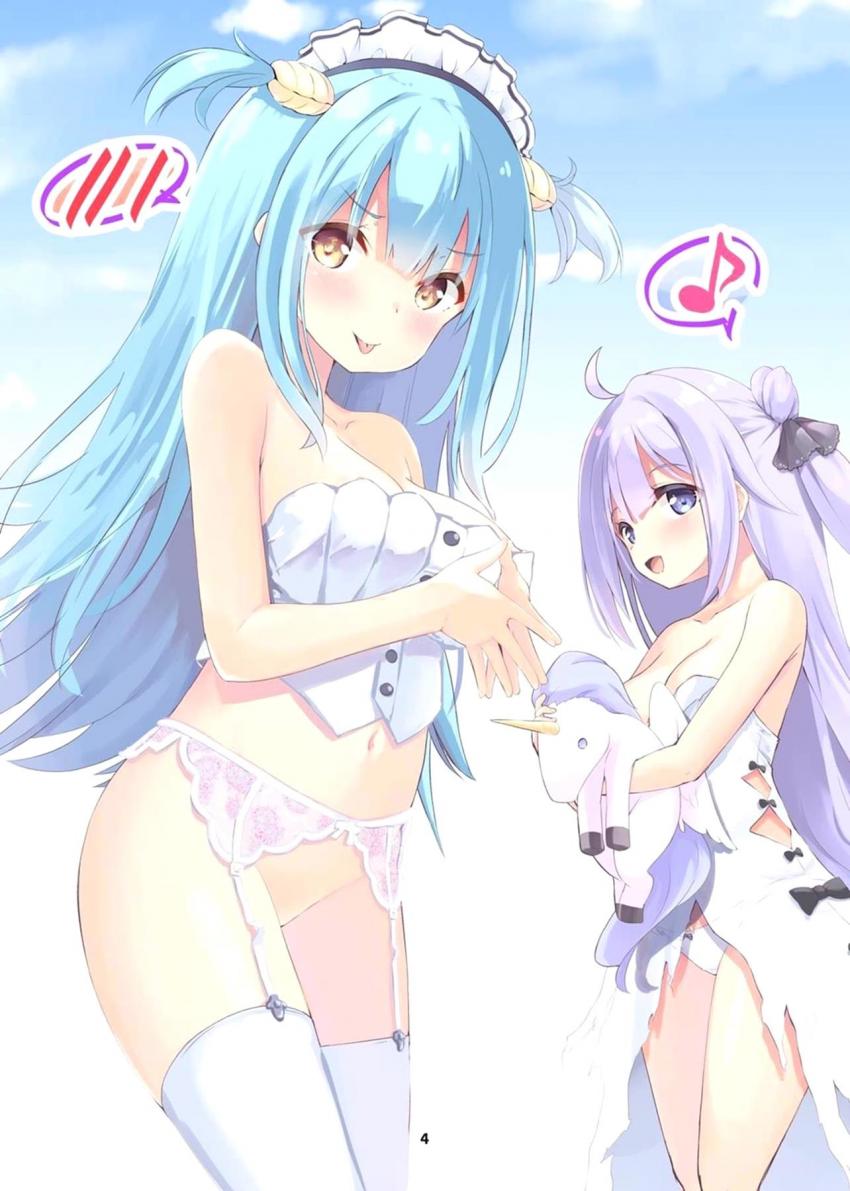 ベルちゃんの朝勃ちフェラ・ネプチューンの挿入即潮吹き敏感マンコ・ごめんねお兄ちゃんユニコーン…しちゃった…。 <> 034