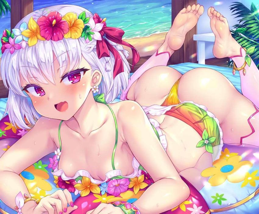 ビキニカーマちゃんを寝バック強烈中出しで受精させちゃう！ <> 019