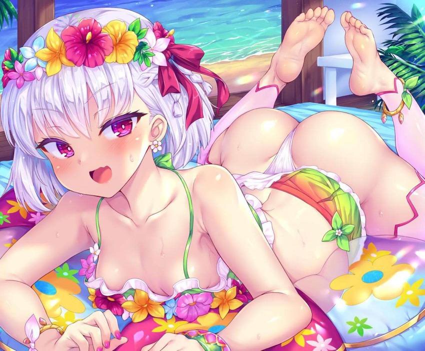 ビキニカーマちゃんを寝バック強烈中出しで受精させちゃう！ <> 021