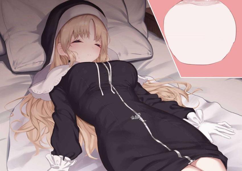 クレアさんに睡眠薬盛って熟睡マンコに孕ませ汁大量射精ッ！ <> 015