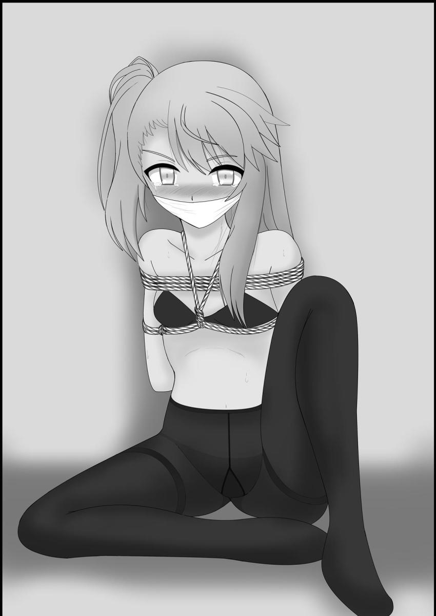 AV女優のイリヤちゃんが廃屋で緊縛AV撮影！縄で吊るされながら二穴レイプ！凌辱感が足りないと不満げな監督はイリヤちゃんを騙して本当のレイプに見せかける！ <> 019