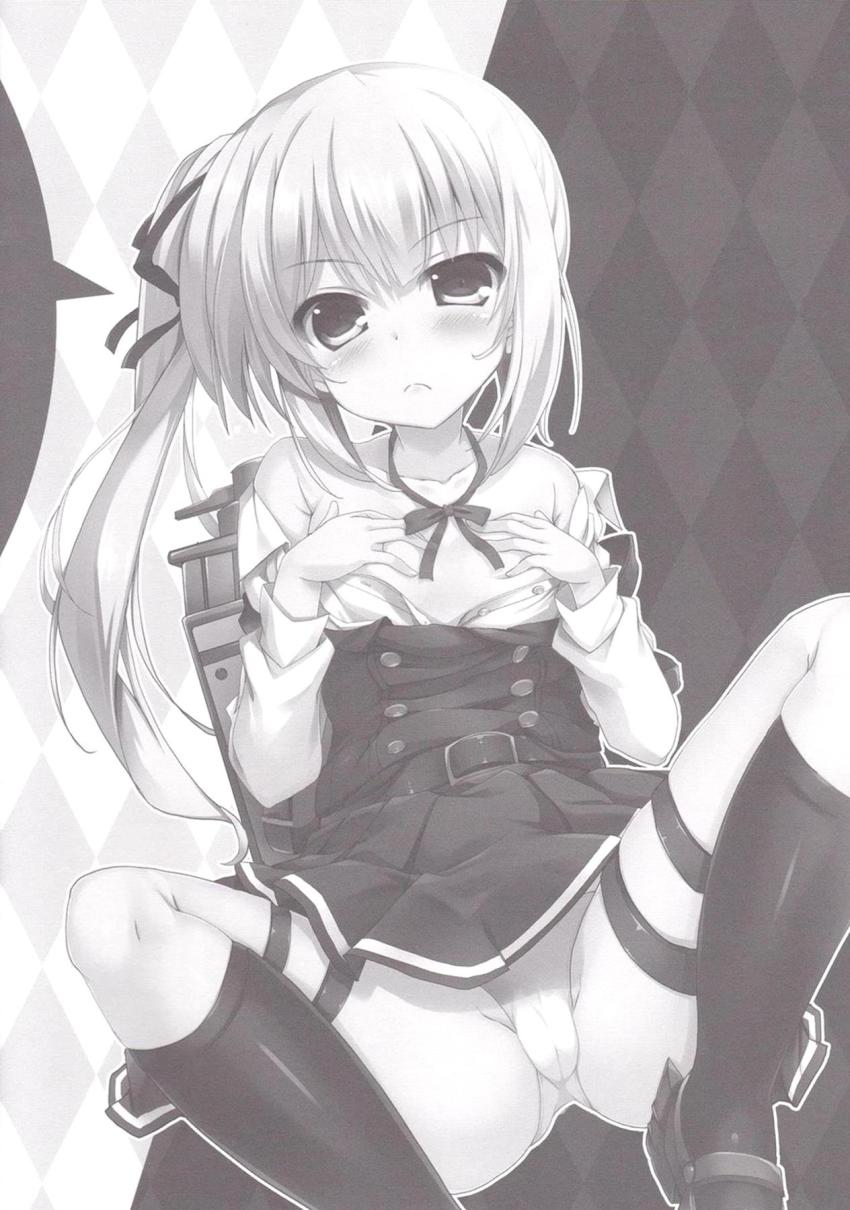 チョロ可愛いツンデレ秘書艦の霞に朝勃ち処理してもらう本 <> 015