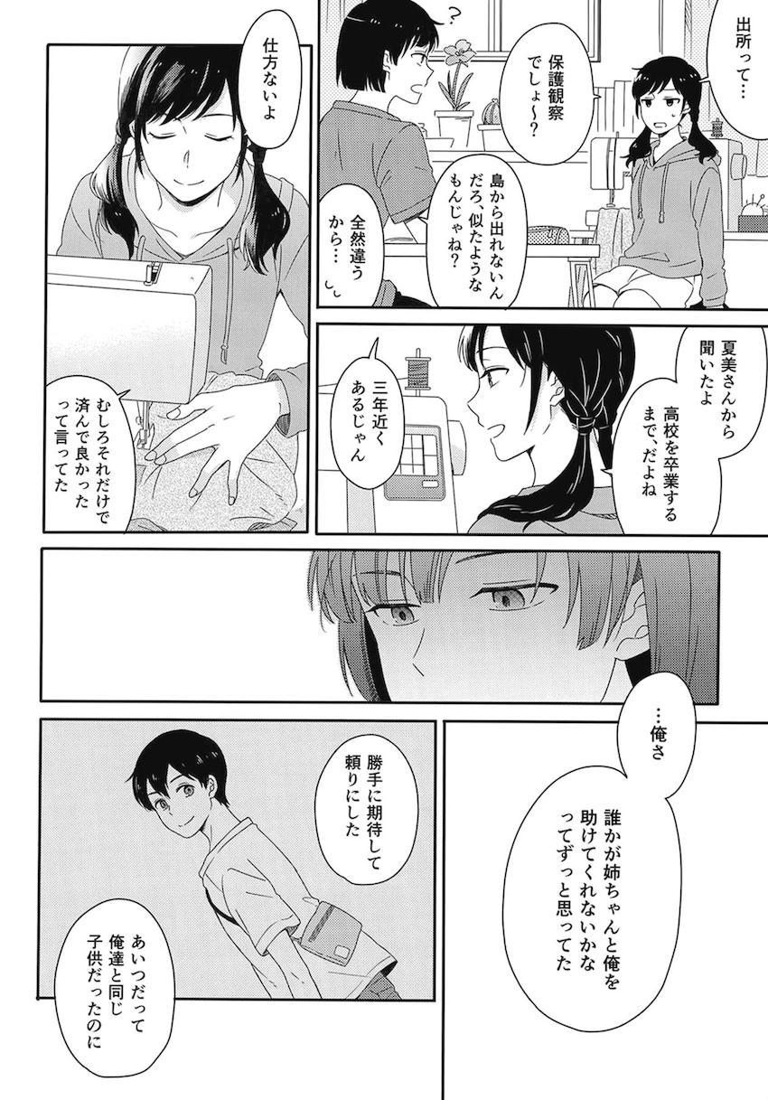 描き下ろし2本含む7本立て大ボリューム総集本☆陽菜と帆高の純愛ストーリー <> 048
