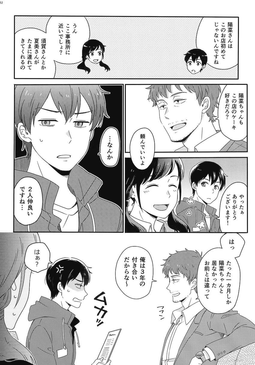 描き下ろし2本含む7本立て大ボリューム総集本☆陽菜と帆高の純愛ストーリー <> 054