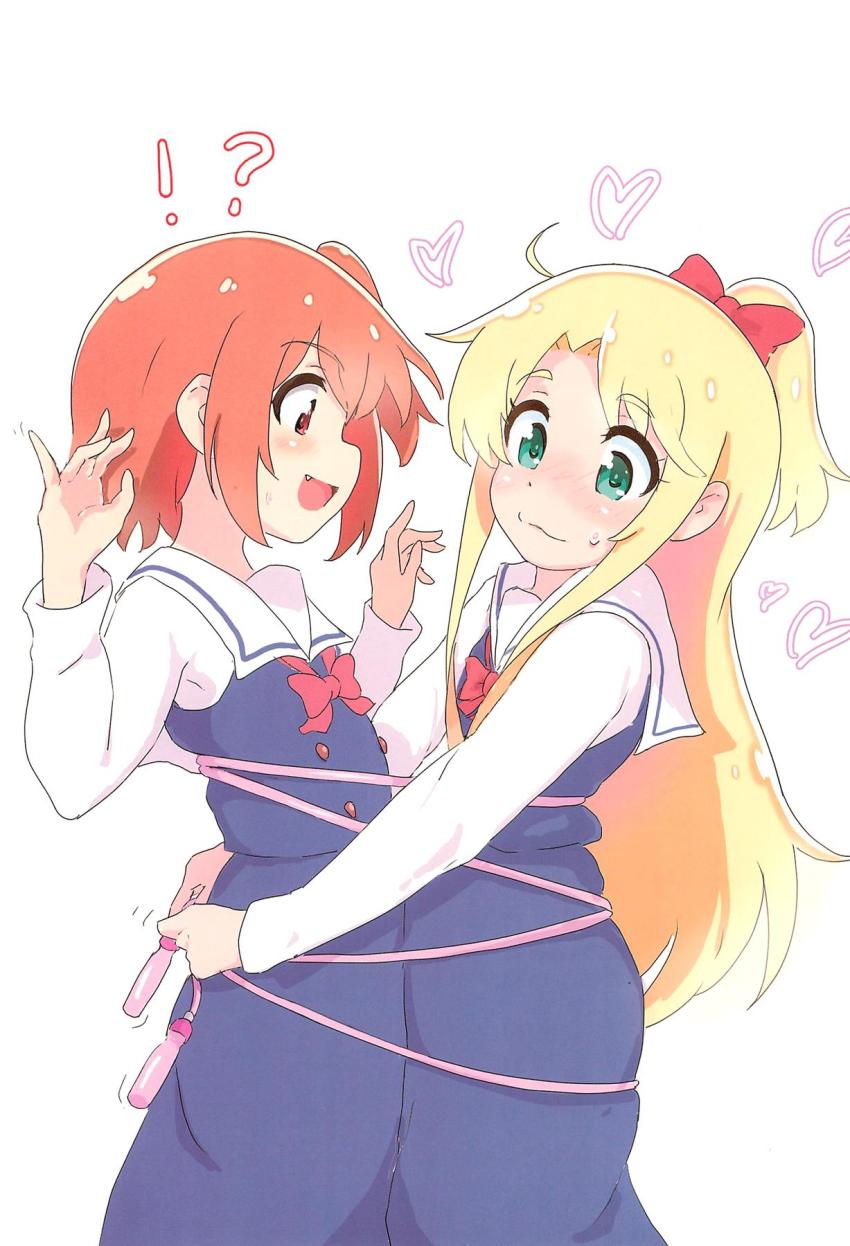 姫坂乃愛と星野ひなたがなわとび緊縛プレイでぴょんぴょんアクメ！ <> 002