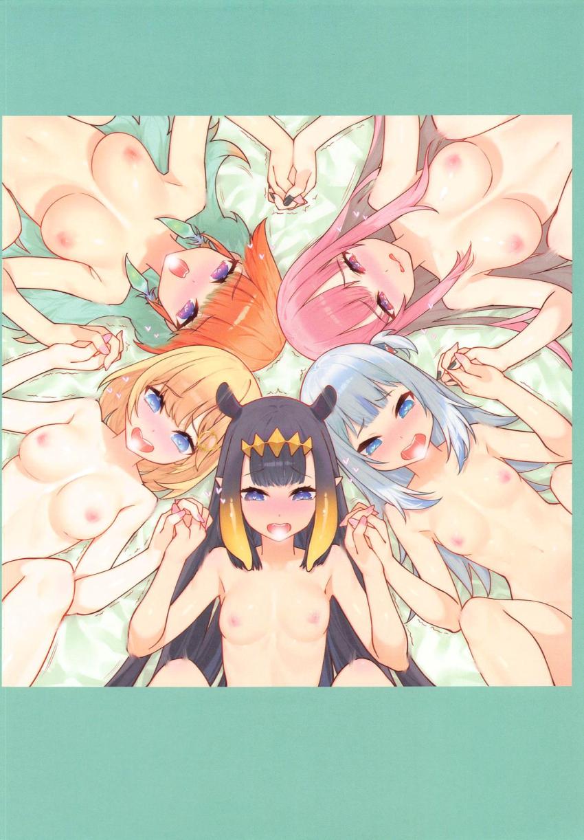人気VTuberセックス生配信集☆イナちゃん触手えっち・ぐらちゃん濃厚サメミルク中出し絶頂ライブ・アメさんのデカチン調査ックス・キアラとカリオペの双頭ディルド百合えっち <> 045