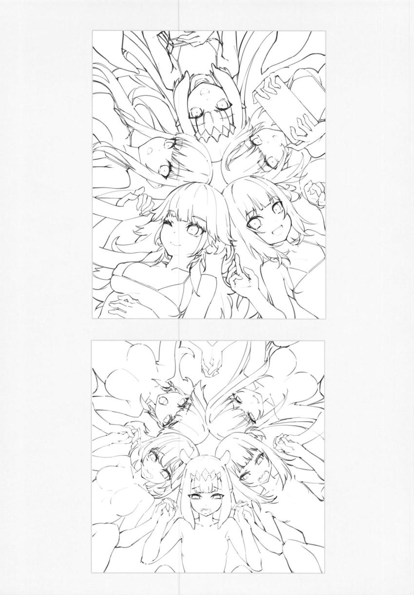 人気VTuberセックス生配信集☆イナちゃん触手えっち・ぐらちゃん濃厚サメミルク中出し絶頂ライブ・アメさんのデカチン調査ックス・キアラとカリオペの双頭ディルド百合えっち <> 046