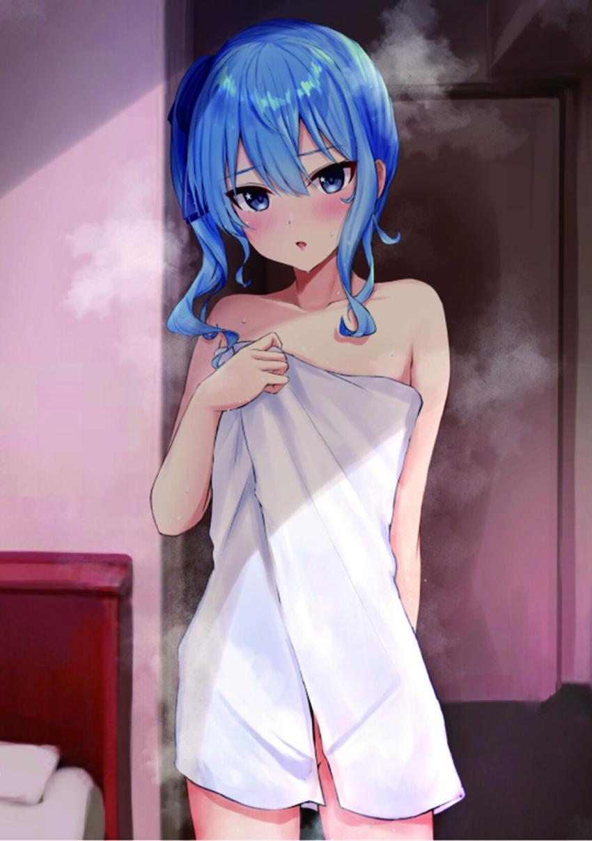 星街すいせいちゃんのパンチラやちっぱいが拝める微エロフルカラーイラスト集 <> 009