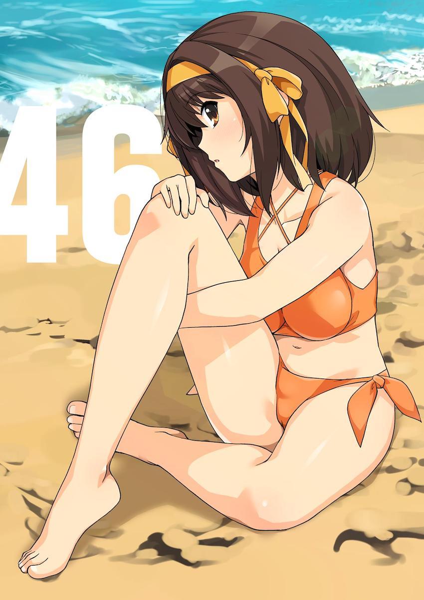 オール涼宮ハルヒ☆165Pの特大ボリュームフルカラーイラスト集！ <> 026