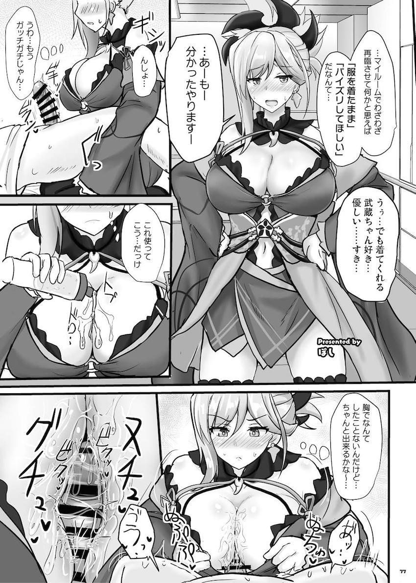 サーヴァントたちのエロ乳で抜かれまくる乳マンコオンリー合同誌第二弾！ <> 079