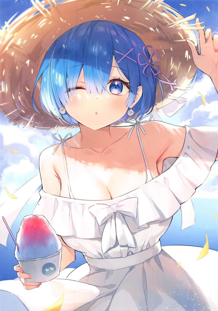 バイト先にやってきたスバルとイチャイチャするレムりんにブチギレた先輩達はふたりに睡眠薬を盛って3Pレイプしちゃう！ <> 034