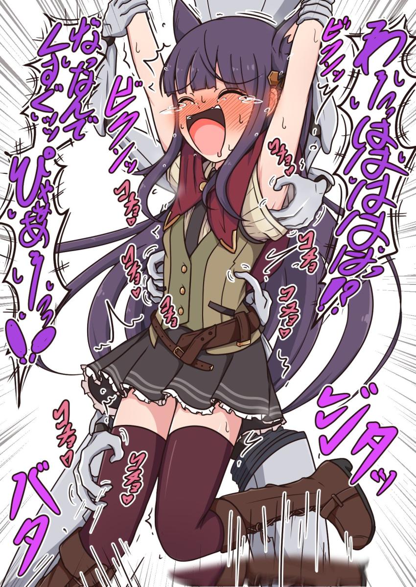 クロエ・サレン・カスミたちがくすぐり地獄責めされちゃう！ <> 017