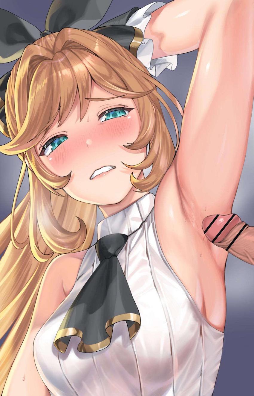 恥じらいクラリスのワキマンコ舐めてぶっかけちゃう！ <> 009